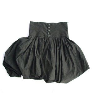 High Waisted Bubble Skirt